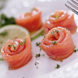 smoked salmon