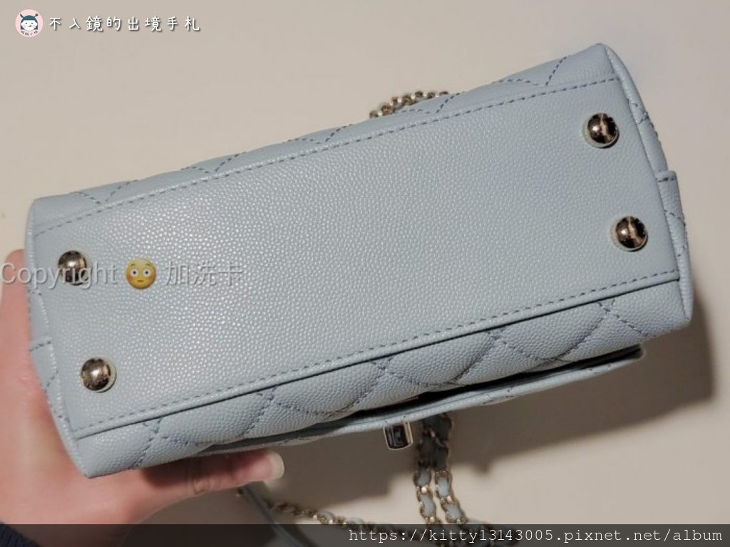 Chanel Coco handle mini霧霾藍 實揹與容量batch_zQ9BAY1h.jpg