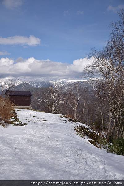 層雲峽玩雪趣