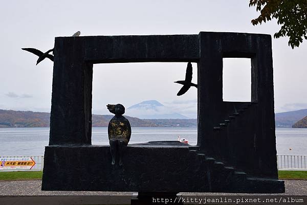 搭船來去洞爺湖中島玩耍