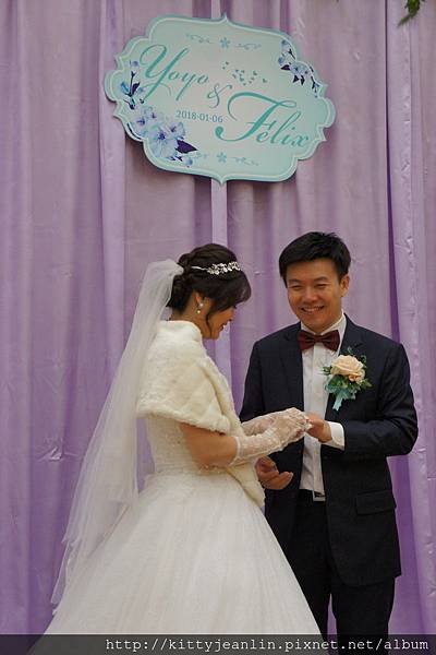 Felix與Yoyo在九龍塘教堂的婚宴