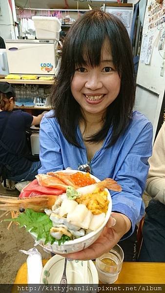 小樽三角市場-滝波食堂饗午餐