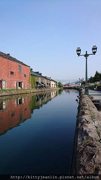 小樽運河拍寫真