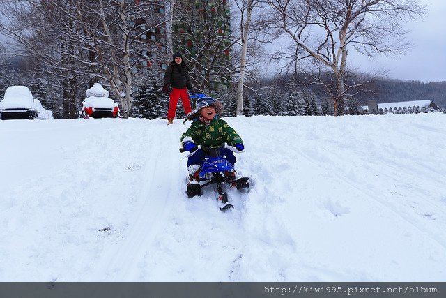 ski slope for child in tomamu