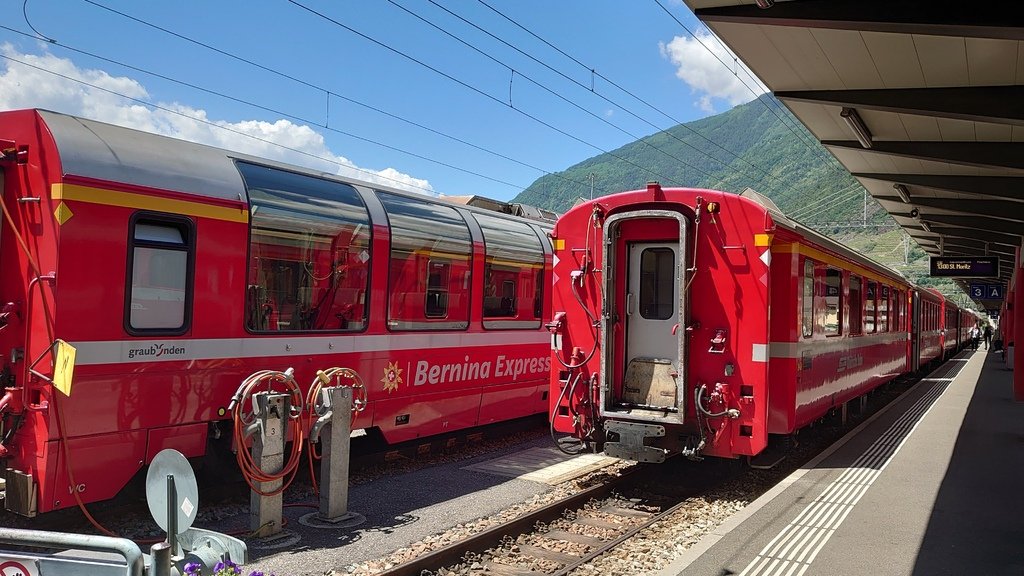 純瑞旅遊 - 盧加諾 - 伯尼納路線列車 - 達沃斯 - 冰