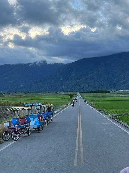 臺東縣台東「伯朗大道」。Taiwan台東熱門景點。臺東縣池上