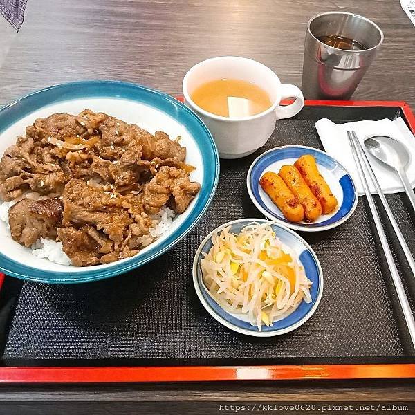 「明洞韓式料理」烤肉蓋飯01.jpg