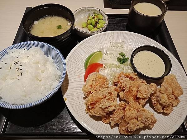 「百八漁場」雞唐揚定食.jpg