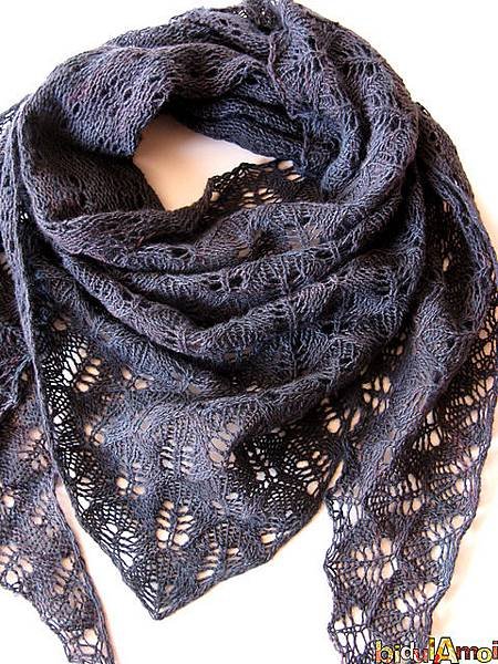lace_Birch Leaf Shawl (aka Bottom-Up Birch) 披肩(一絞)3.jpg