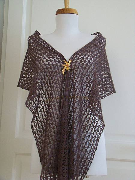 Easy Lace Stole 披肩(一絞)1.JPG
