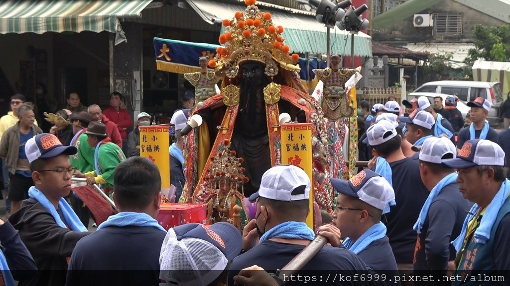 小北拱福宮陳府千歲神轎~陳府千歲是先賢陳其綿.jpg