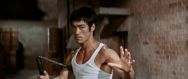 Bruce Lee nunchucks Way of the Dragon