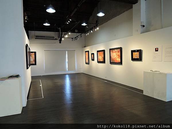 106.10.1 新竹市鐵道藝術村-張羽岑膠彩個展.JPG
