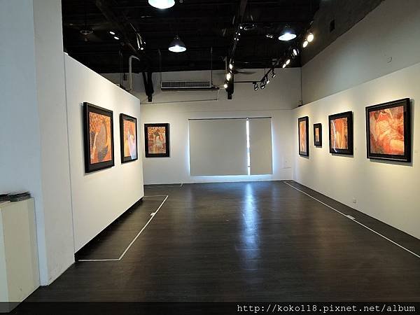 106.10.1 新竹市鐵道藝術村-張羽岑膠彩個展1.JPG