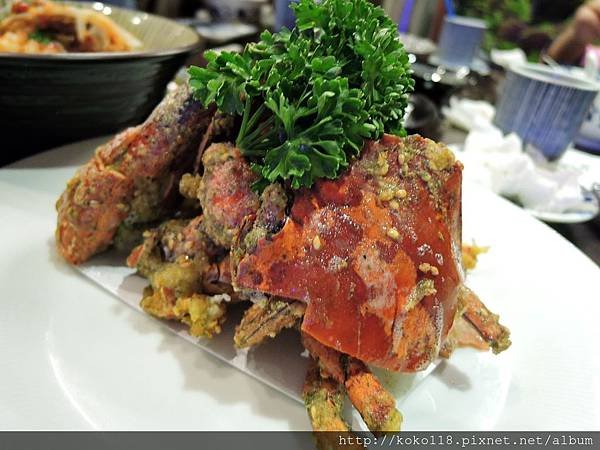 106.12.10 吟川日式料理-酥炸螃蟹1.JPG