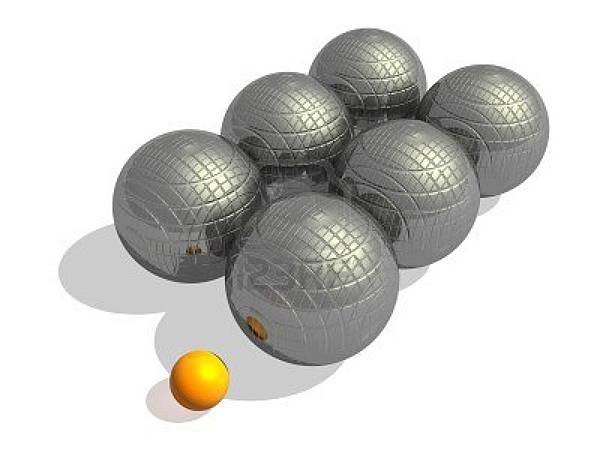 9410411-six-balles-de-big-petanque-metallique-et-un-petit-orange-jack-dans-un-fond-blanc