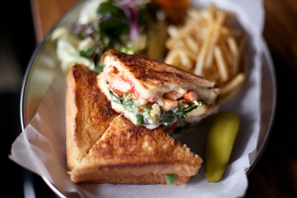 lobster grilled cheess