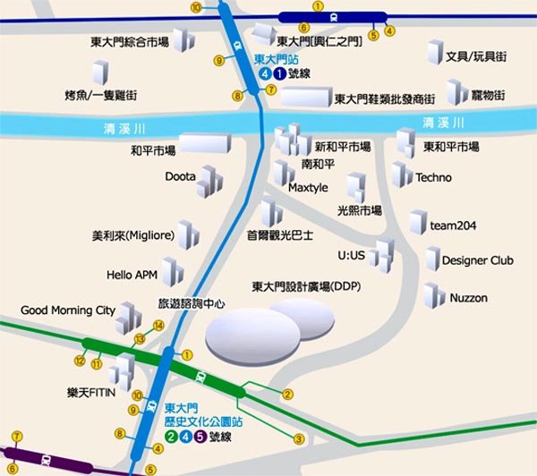 韓國 亞洲時尚 東大門商圈 MAP.jpg