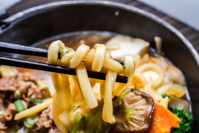 樹太老-高雄三越店蔬食烏龍麵定食