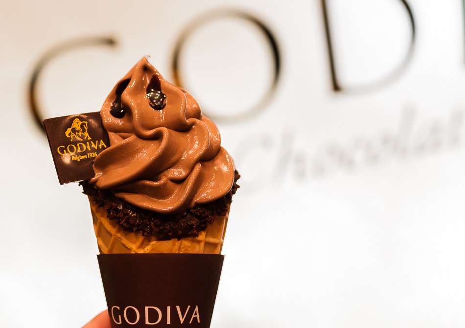 漢神巨蛋 GODIVA 霜淇淋