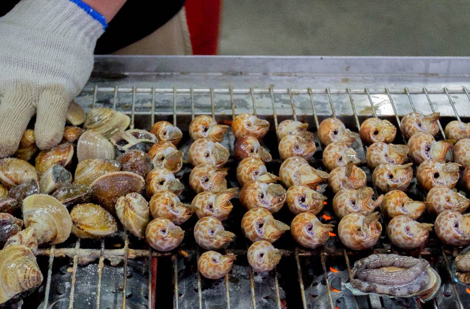 台中第一猛東石烤鮮蚵、海鮮燒物