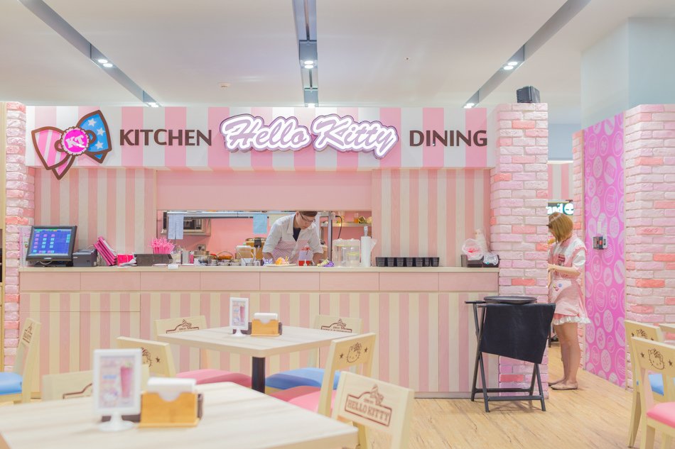 台南美食-南紡夢時代Hello Kitty Kitchen and dining