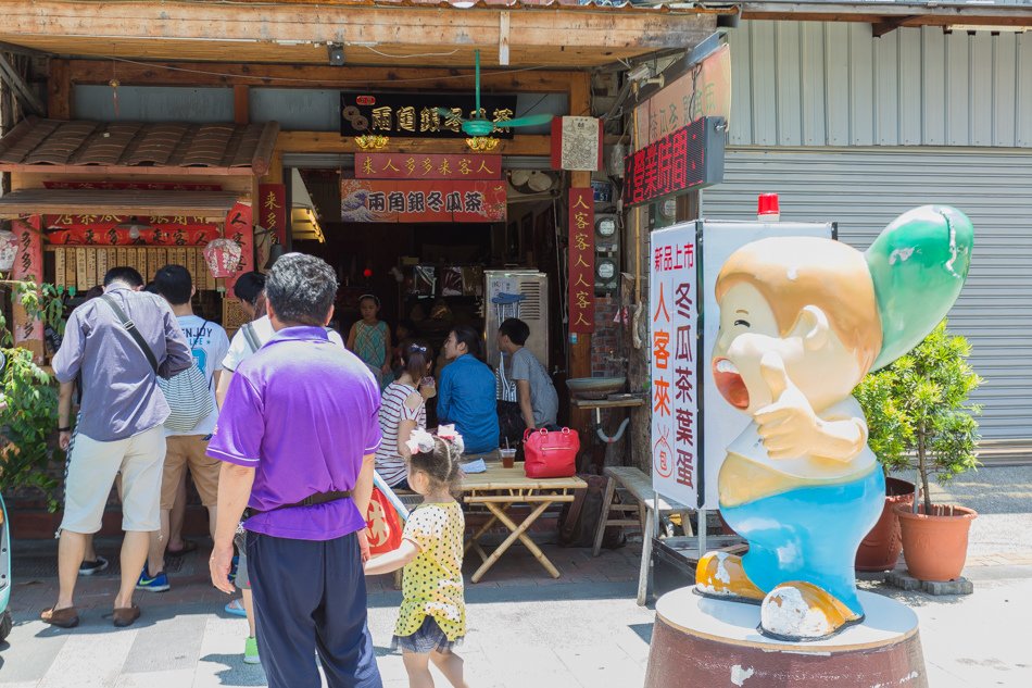 台南美食 - 山根壽司與兩角銀冬瓜茶