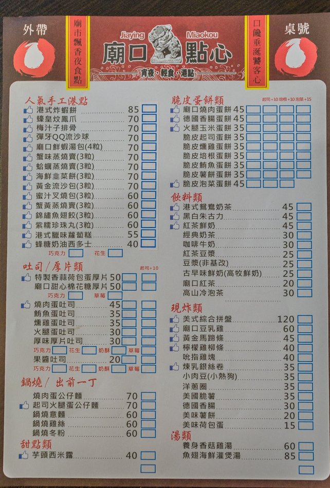 高雄美食-廟口點心楠梓店