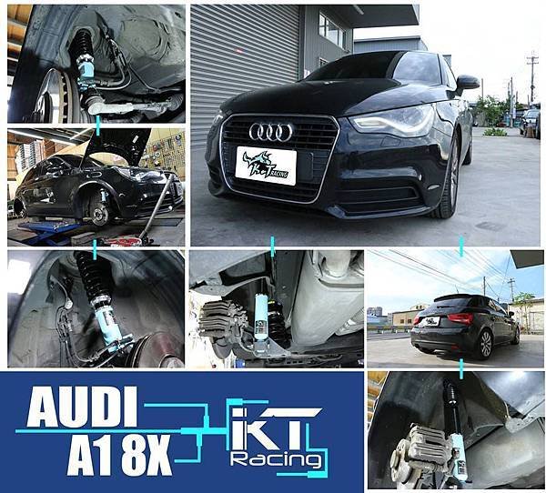 KT Racing KT避震器 KT suspension AUDI A1 8X