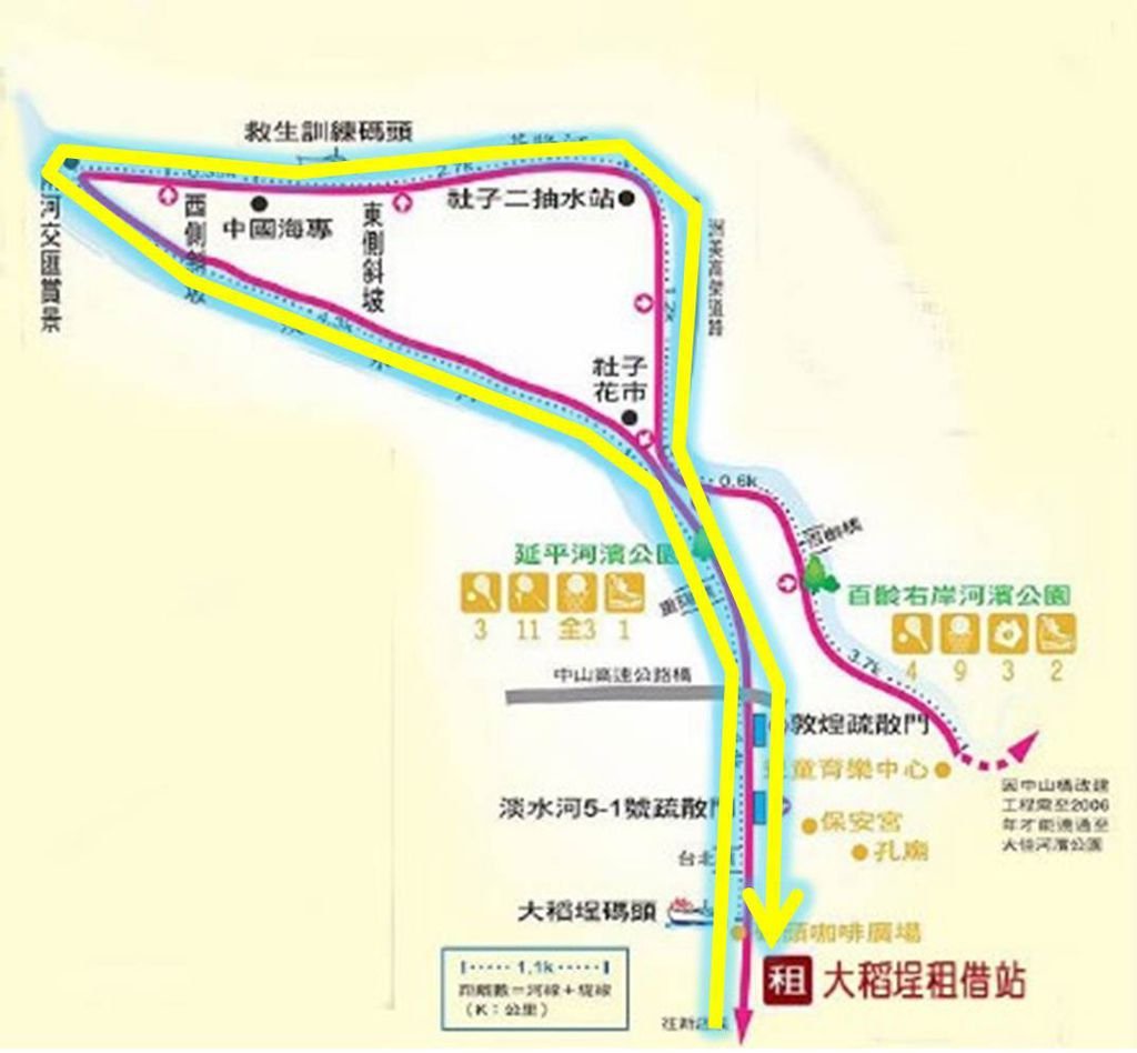 社子島單車路線