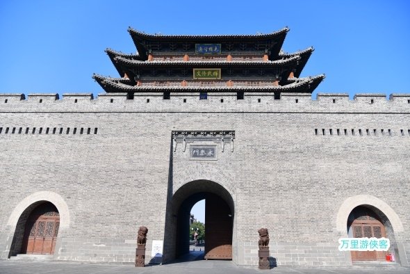 山西大同古城 古城牆街道自由行
