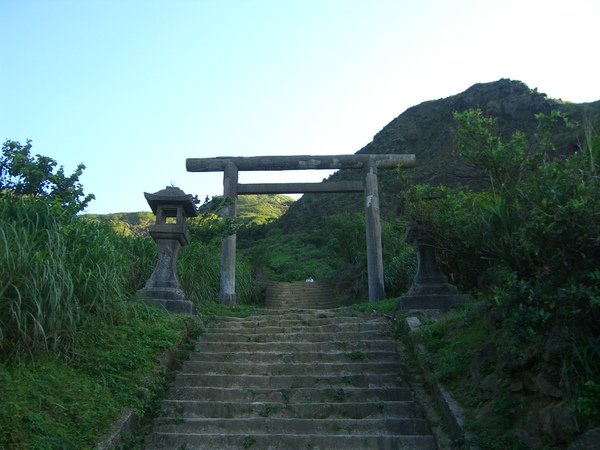 金瓜石黃金博物館園區43-黃金神社的入口處