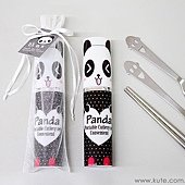 可艾婚禮小物_熊麻吉餐具組 環保隨身餐具組