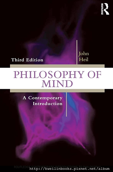 Philosophy of Mind A Contemporary Introduction (Routledge Contemporary Introductions to Philosophy).png