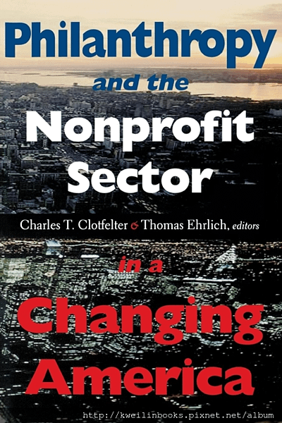 Philanthropy and the Nonprofit Sector in a Changing America (Philanthropic and Nonprofit Studies).png