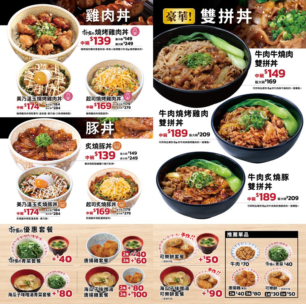 西屯區丼飯推薦-吉野家台中永福店菜單4.jpg