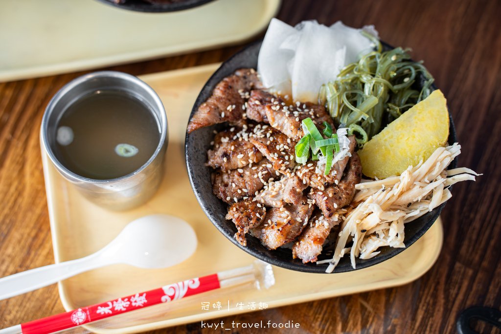 台南中西區午餐晚餐_肉女子燒肉丼，外帶外送現折20元！河樂廣