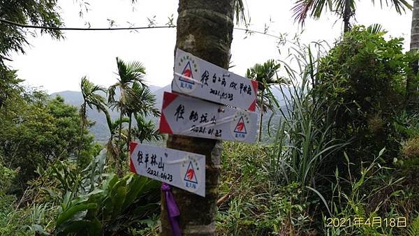 2021-04-18紙坑山、上林山、平林山、后番子坑古道(1