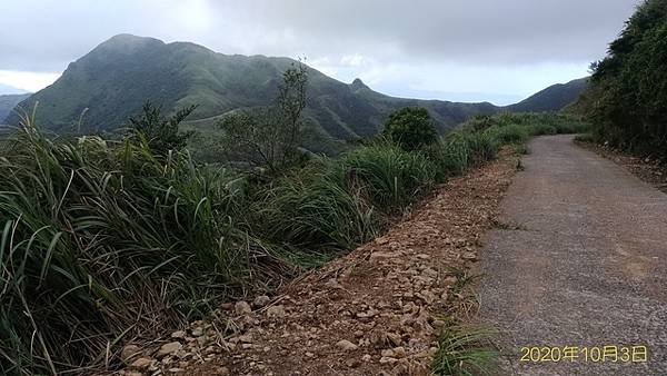 2020-10-03燦光寮東北峰、草山、南草山(1132)