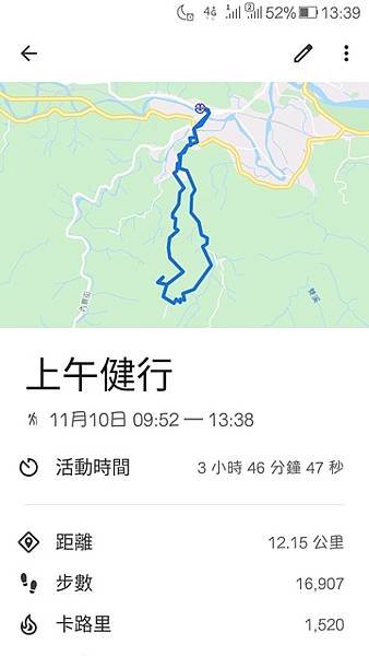 2019-11-10大嶺古道、大石壁坑山北峰、大石壁坑山、五