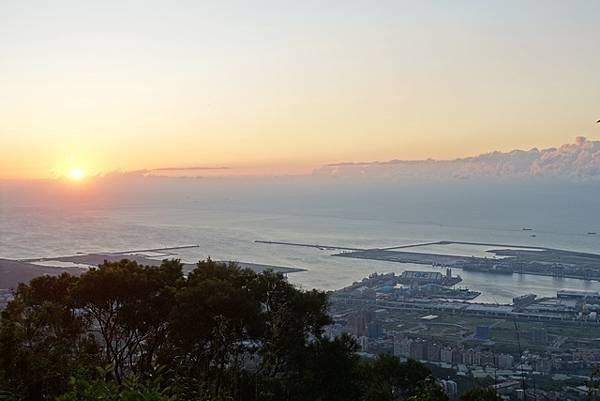 2019-09-12夕照台北港