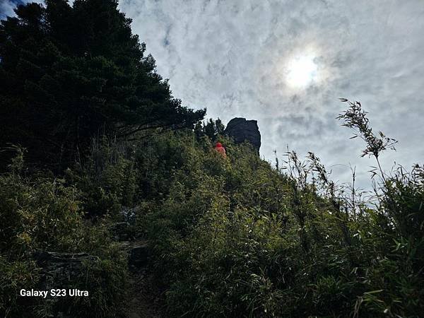 2024-01-07望鄉山、郡大山北峰、郡大山(1348)