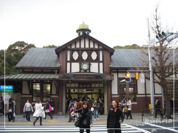 古風的原宿車站