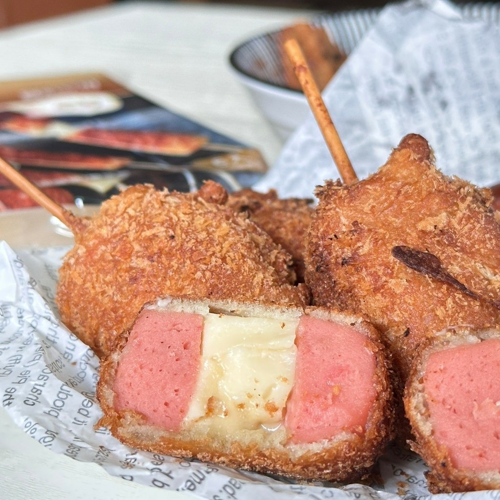 《寶宏安柏BBQ起司》起司控不能錯過的特濃起司蛋餅、韓式熱狗