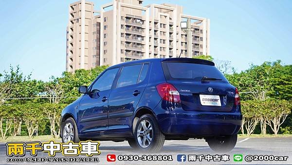 2014年 Skoda Fabia 1.2 TSI 六安、循