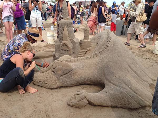 Coney Island Sand Castle Contest