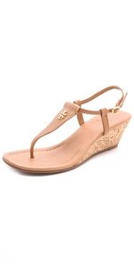 Tory Burch Britton Wedge Thong Sandals 2