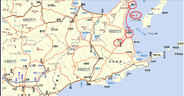 北海道----- 道東九日單車之旅 day 6