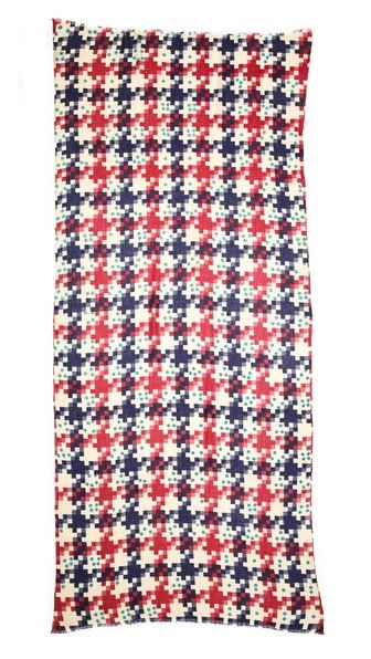 Dotted Square Cashmere Scarf 3