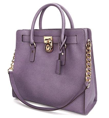 michael kors hamilton tote wisteria6